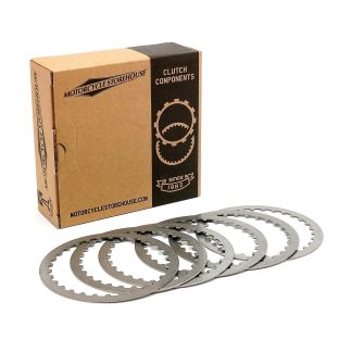 MCS, steel drive clutch plate set 98-17 Big Twin